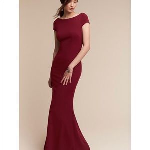 Katie May - Madison Dress in Bordeaux